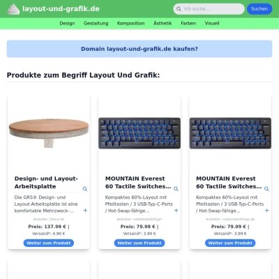 Screenshot layout-und-grafik.de