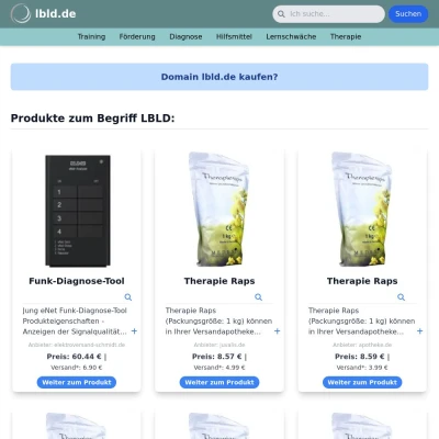 Screenshot lbld.de