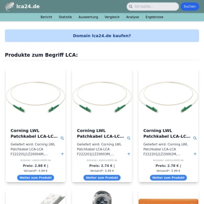 Screenshot lca24.de