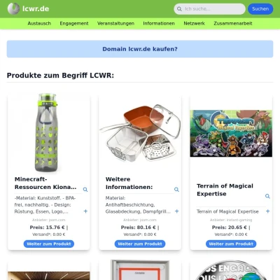 Screenshot lcwr.de