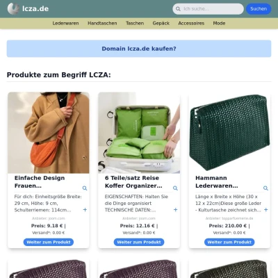 Screenshot lcza.de
