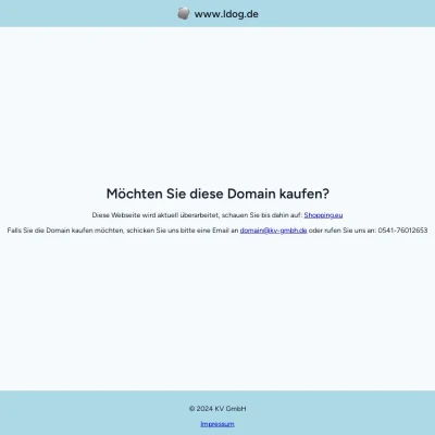 Screenshot ldog.de
