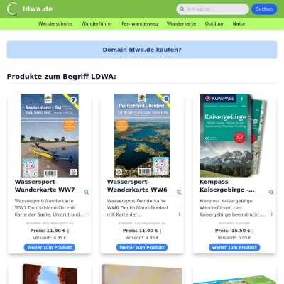 Screenshot ldwa.de