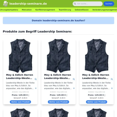 Screenshot leadership-seminare.de