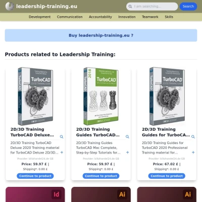 Screenshot leadership-training.eu