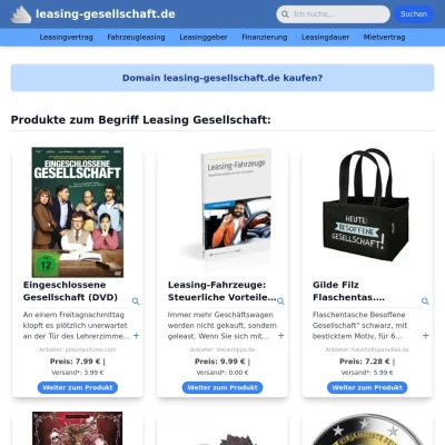 Screenshot leasing-gesellschaft.de