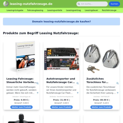 Screenshot leasing-nutzfahrzeuge.de