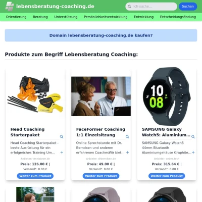 Screenshot lebensberatung-coaching.de