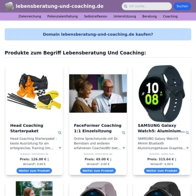 Screenshot lebensberatung-und-coaching.de