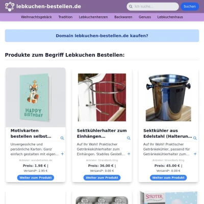 Screenshot lebkuchen-bestellen.de