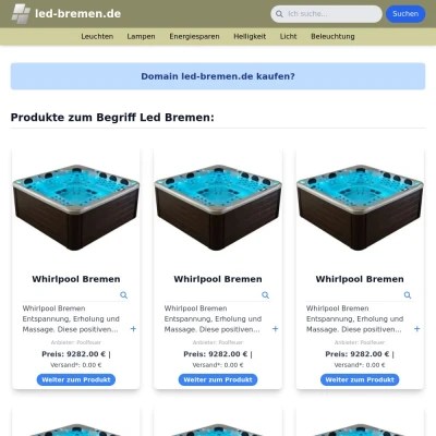 Screenshot led-bremen.de