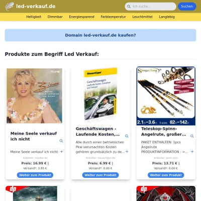 Screenshot led-verkauf.de