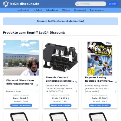 Screenshot led24-discount.de