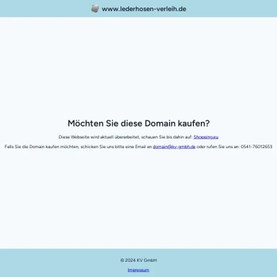 Screenshot lederhosen-verleih.de