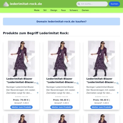 Screenshot lederimitat-rock.de