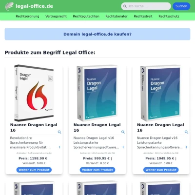 Screenshot legal-office.de