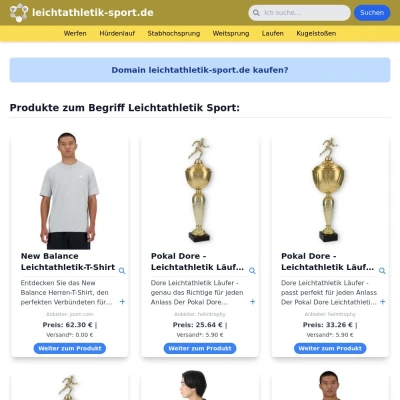 Screenshot leichtathletik-sport.de