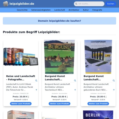 Screenshot leipzigbilder.de