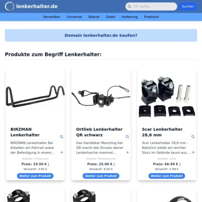 Screenshot lenkerhalter.de