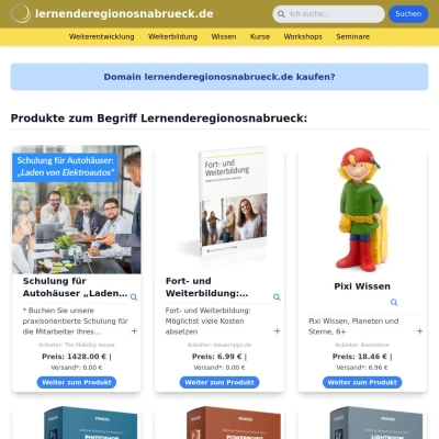 Screenshot lernenderegionosnabrueck.de