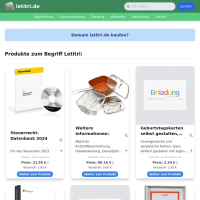 Screenshot letitri.de