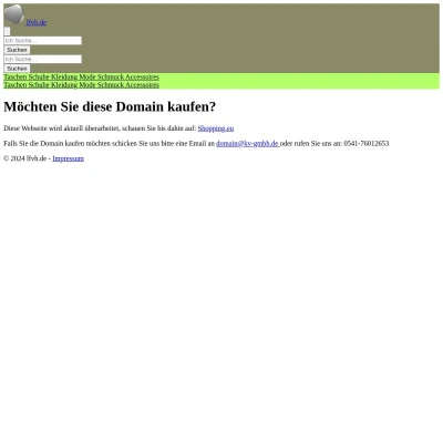 Screenshot lfvh.de