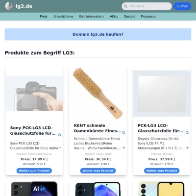 Screenshot lg3.de