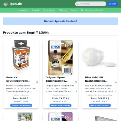 Screenshot lgan.de