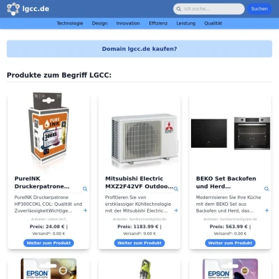 Screenshot lgcc.de