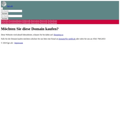 Screenshot lgcx.de