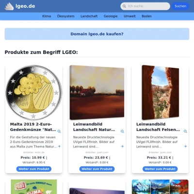 Screenshot lgeo.de