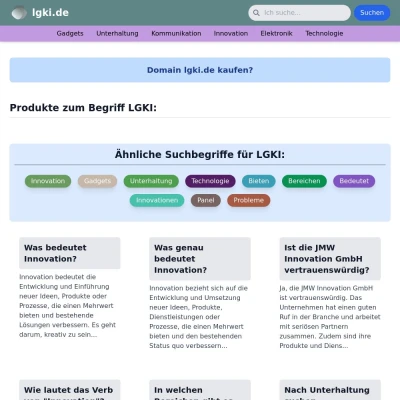 Screenshot lgki.de