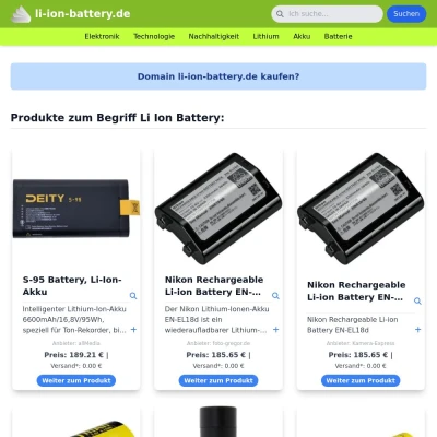 Screenshot li-ion-battery.de