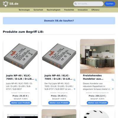 Screenshot li8.de