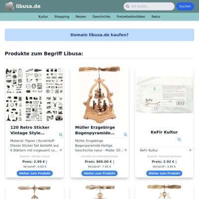 Screenshot libusa.de