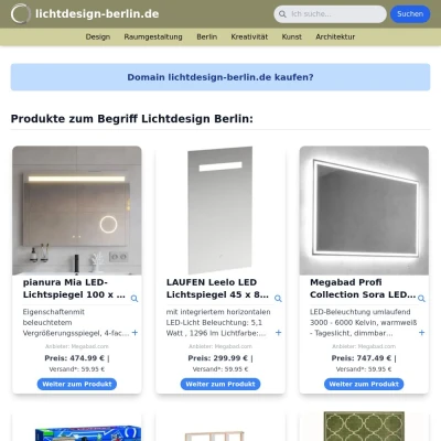 Screenshot lichtdesign-berlin.de