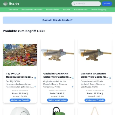 Screenshot licz.de