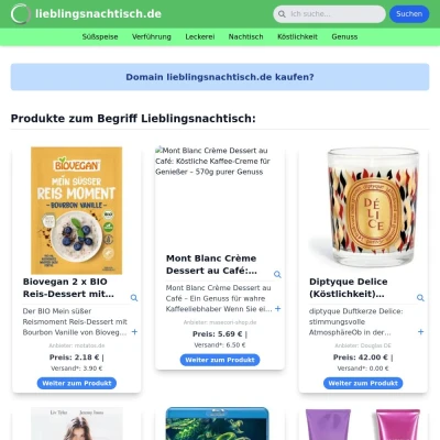Screenshot lieblingsnachtisch.de