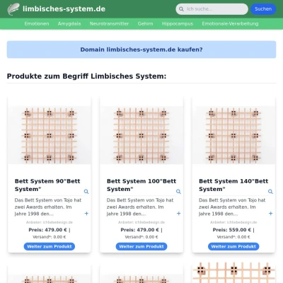 Screenshot limbisches-system.de