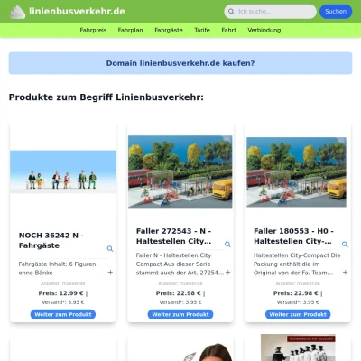 Screenshot linienbusverkehr.de