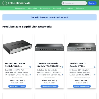 Screenshot link-netzwerk.de