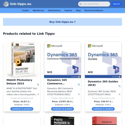 Screenshot link-tipps.eu