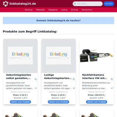 Screenshot linkkatalog24.de