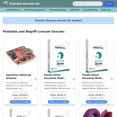 Screenshot livecam-sexcam.de