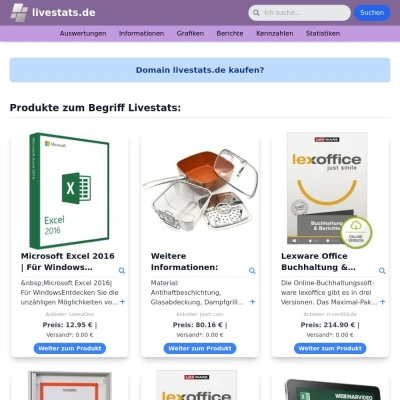 Screenshot livestats.de