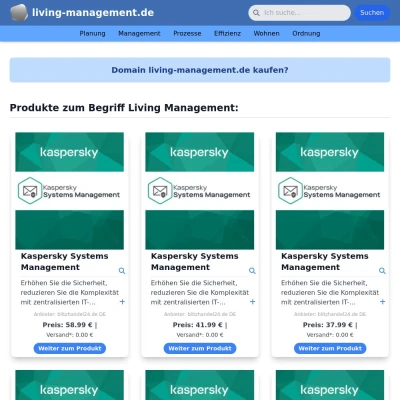 Screenshot living-management.de