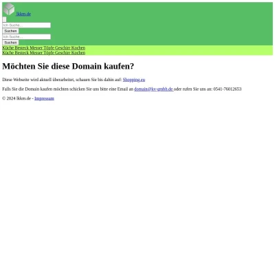 Screenshot lkkm.de