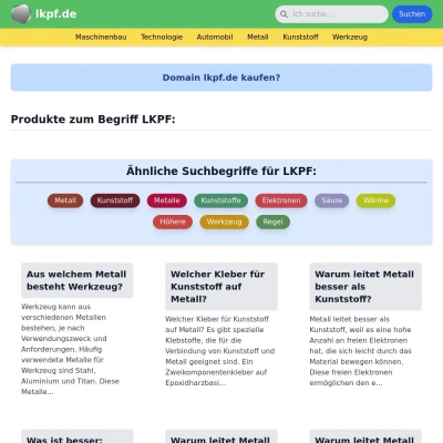 Screenshot lkpf.de