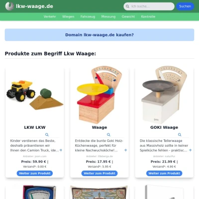 Screenshot lkw-waage.de