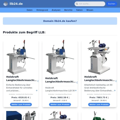 Screenshot llb24.de